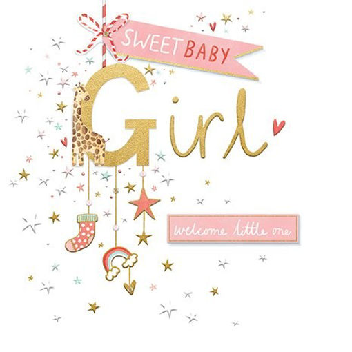 Picture of SWEET BABY GIRL WELCOME LITTLE ONE